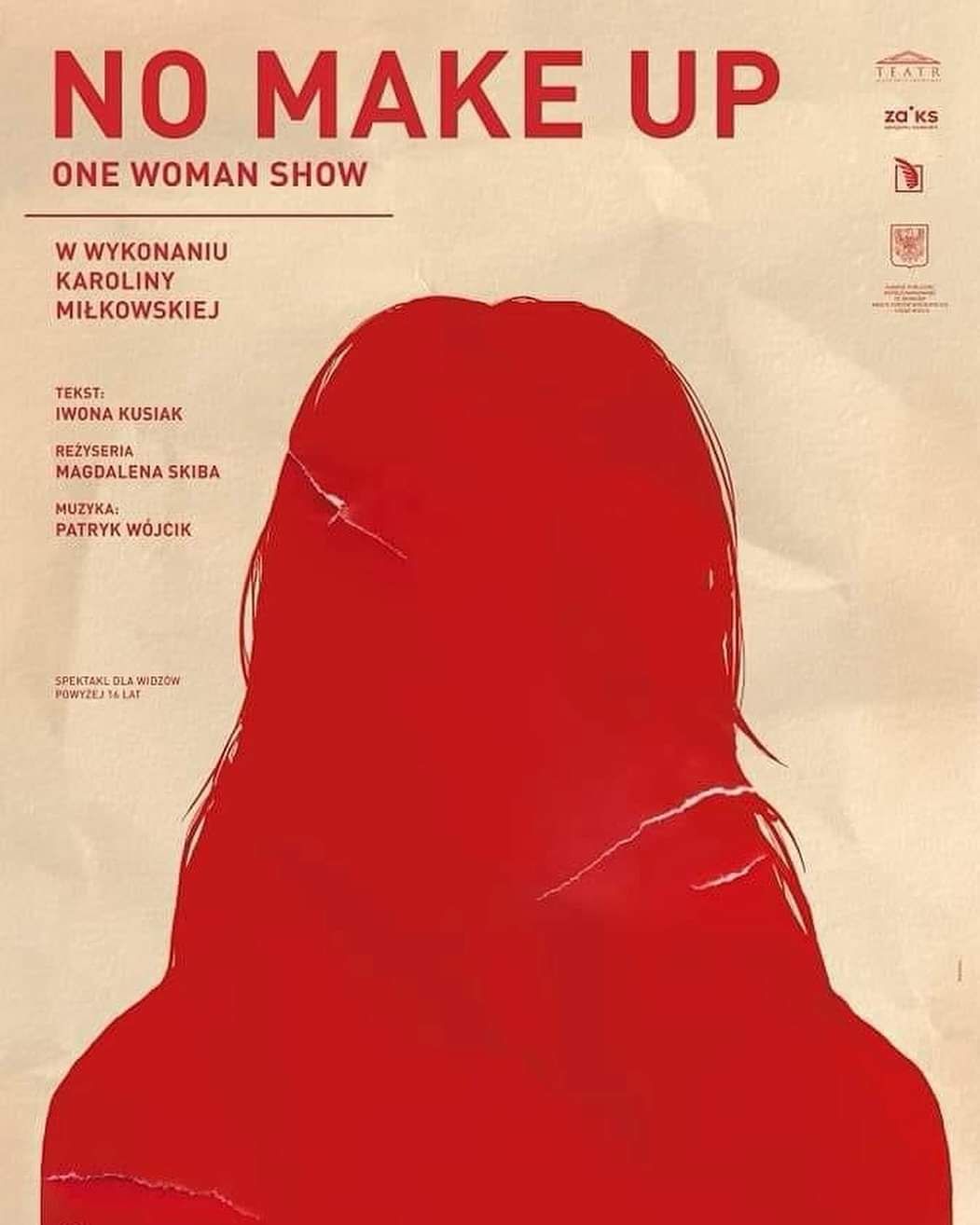 NO MAKE UP – ONE WOMAN SHOW